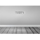 [LA-120773-H] Holzschild 10x46 cm Hausordnung Mama ist der Boss Spruch Zitat Bild 2