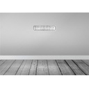 [LA-120776] Blechschild 10x46 cm Geheimnis einer sauberen Wohnung Spruch Zitat Bild 2