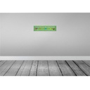 [LA-120779-H] Holzschild 10x46 cm Vorsicht Kinder Hund ist harmlos Spruch Zitat Bild 2