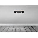 [LA-120781] Blechschild 10x46 cm aber mein Hund liebt mich Spruch Zitat Bild 2
