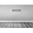 [LA-120803-H] Holzschild 10x46 cm ein Mann muss tun Frau ihm sagen Spruch Zitat Bild 2