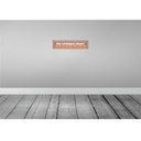 [LA-120827] Blechschild 10x46 cm was nicht glücklich macht Dekoration Spruch Zitat Bild 2