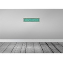 [LA-120860] Blechschild 10x46 cm ich hatte heute viel vor Spruch Zitat Bild 2