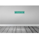 [LA-120880] Blechschild 10x46 cm habe viel Phantasie um Hausfrau Spruch Zitat Bild 2