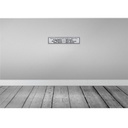 [LA-120942-H] Holzschild 10x46 cm Tagsüber Abends Weizen der Korn Spruch Zitat Bild 2