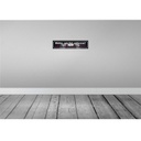 [LA-120955] Blechschild 10x46 cm nicht stören bin schon gestört Spruch Zitat Bild 2