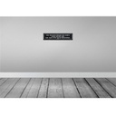 [LA-120966] Blechschild 10x46 cm die besten Dinge nicht für Geld Spruch Zitat Bild 2