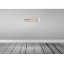 [LA-120984-H] Holzschild 10x46 cm Neid ist Form der Anerkennung Spruch Zitat Bild 2
