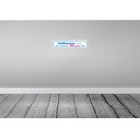 [LA-120996] Blechschild 10x46 cm Zuhause ist wo meine Mama Spruch Zitat Bild 2