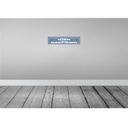 [LA-121038-H] Holzschild 10x46 cm kein Hirn Kopfweh Spruch Zitat Bild 2