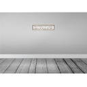 [LA-121040] Blechschild 10x46 cm Klügere nachgeben regieren Dumme Spruch Zitat Bild 2
