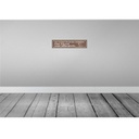 [LA-121079] Blechschild 10x46 cm Kinder weggeben Hund allergisch Spruch Zitat Bild 2