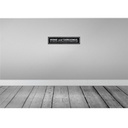 [LA-121086] Blechschild 10x46 cm Ironie und Sarkasmus Spruch Zitat Bild 2