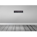 [LA-121108] Blechschild 10x46 cm Sex im meinem Alter ist schwer Spruch Zitat Bild 2