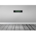 [LA-121121] Blechschild 10x46 cm Bäume ausreissen oder Blumen Dekoration Spruch Zitat Bild 2