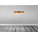 [LA-121183] Blechschild 10x46 cm kein Klugscheisser weiß besser Dekoration Spruch Zitat Bild 2