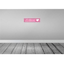 [LA-121216-H] Holzschild 10x46 cm Lieblingsnachbarn Herz Dekoration Bild 2