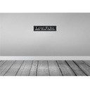 [LA-121219-H] Holzschild 10x46 cm Lese-Ecke bitte nicht stören Warnschild Hinweisschild Bild 2