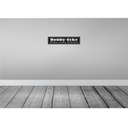 [LA-121221] Blechschild 10x46 cm Hobby-Ecke bitte nicht stören Warnschild Hinweisschild Sicherheit Vorsicht Bild 2