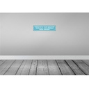 [LA-121235-H] Holzschild 10x46 cm Vitamine gesund Kalorien besser Spruch Zitat Bild 2