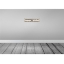 [LA-121286-H] Holzschild 10x46 cm niemand ist wi du deine Stärke Dekoration Bild 2