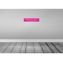 [LA-121296] Blechschild 10x46 cm Mädchen sollte niemals vergessen Spruch Zitat Bild 2