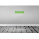 [LA-121351-H] Holzschild 10x46 cm sei der Mensch den du selbst Dekoration Bild 2