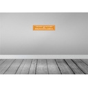 [LA-121360] Blechschild 10x46 cm nicht gesucht doch gefunden Dekoration Spruch Zitat Bild 2