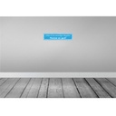 [LA-121378] Blechschild 10x46 cm Leben ist ein einmaliges Angebot Spruch Zitat Bild 2