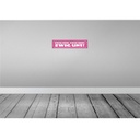 [LA-121381] Blechschild 10x46 cm ewig dein mein uns Dekoration Spruch Zitat Bild 2