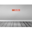 [LA-121399] Blechschild 10x46 cm Bier hier gibt`s Nachschub Essen Trinken Bild 2