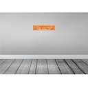 [LA-121413] Blechschild 10x46 cm sei verrückt und liebe es Dekoration Bild 2