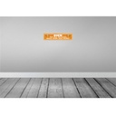 [LA-121455] Blechschild 10x46 cm Bier Beweis Gott liebt uns Essen Trinken Bild 2