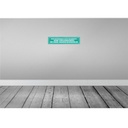 [LA-121462] Blechschild 10x46 cm Optimismus Pessimismus Dekoration Spruch Zitat Bild 2
