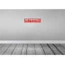 [LA-121477] Blechschild 10x46 cm Im Notfall Ruhe Papa anrufen Familie Freunde Bild 2