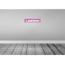 [LA-121496-H] Holzschild 10x46 cm genieße dein Leben Dekoration Bild 2