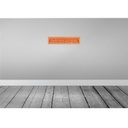 [LA-121498] Blechschild 10x46 cm Nachteil am Nichtstun ist dass Dekoration Spruch Zitat Bild 2