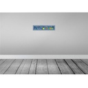 [LA-121500-H] Holzschild 10x46 cm uns regt nichts auf haben Kinder Kids Teens Bild 2