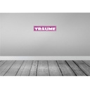 [LA-121548-H] Holzschild 10x46 cm liebe deine Träume Dekoration Bild 2