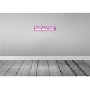 [LA-121562] Blechschild 10x46 cm besser zu zweit als allein Dekoration Spruch Zitat Bild 2