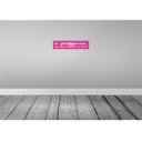 [LA-121566] Blechschild 10x46 cm gibt Menschen perfekt ins Herz Dekoration Spruch Zitat Bild 2