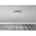 [LA-129417] Blechschild 10x46 cm Ende der regulären Arbeitszeit Spruch Zitat Bild 2