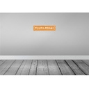 [LA-129421] Blechschild 10x46 cm Große Dinge beginnen oft klitzeklein Spruch Zitat Bild 2