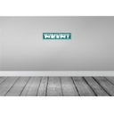 [LA-129431] Blechschild 10x46 cm Bevor du fragst NEIN Spruch Zitat Bild 2