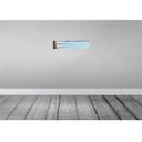 [LA-129465] Blechschild 10x46 cm Glück ist ein kleiner Stern der Spruch Zitat Bild 2