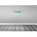 [LA-129470] Blechschild 10x46 cm Gott Männer Frauen schuf Himmel Spruch Zitat Bild 2
