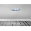 [LA-129497-H] Holzschild 10x46 cm Faulheit Quelle großen Geistes Bild 2