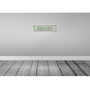 [LA-129500] Blechschild 10x46 cm Essen Trinken 3 schönste Dinge Spruch Zitat Bild 2