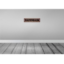 [LA-129543-H] Holzschild 10x46 cm Pausenraum Bild 2