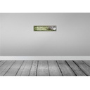 [LA-129555] Blechschild 10x46 cm Bei Gartenarbeit nicht meckern Spruch Zitat Bild 2